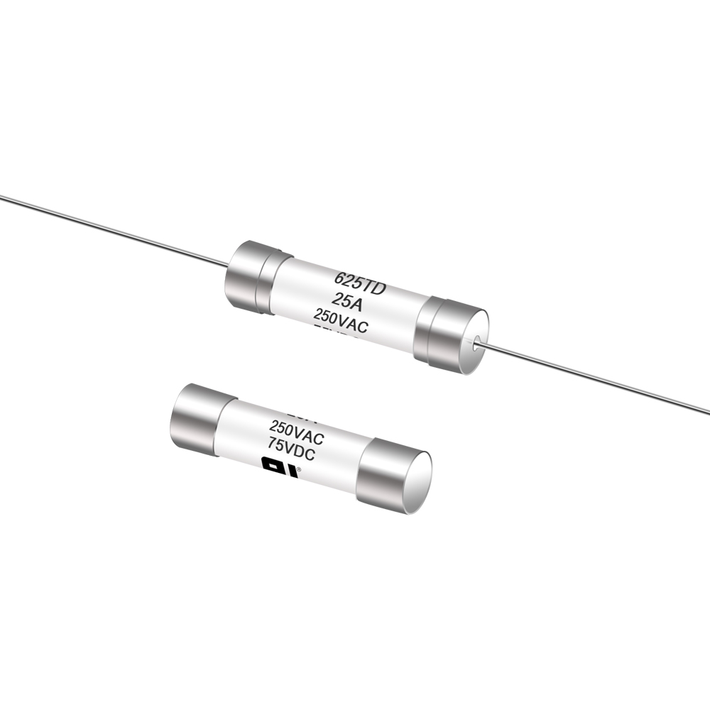 防雷擊 抗浪涌 陶瓷管 大電流熔絲 625TD Series 5A~50A 250Vac/75Vdc